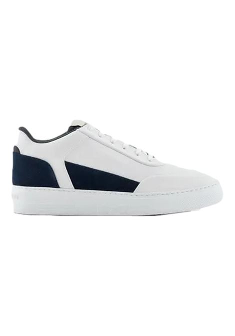 Sneakers in pelle con logo laterale EMPORIO ARMANI | Sneakers | X4X645 XN958T437